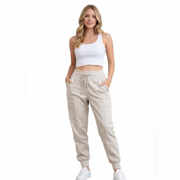 Athleta Other - Athleta Women's Cream Joggers-WOMENS S